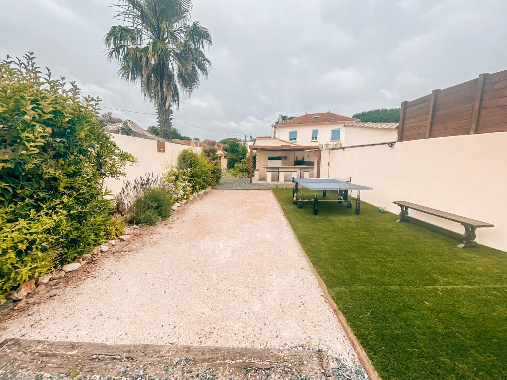 Reve D'Azur, 2 Chambres, Maison Julia En Bord De Mer A La Nartelle, Piscine Partagee, Parking & Terrasse Bbq, Wifi Et Draps Inclus Plage A Pied سانت ماكسيم المظهر الخارجي الصورة